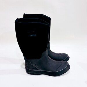 BLISS Black‎ rain boots | Waterproof everyday | Size 6